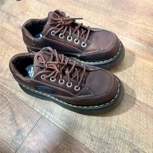 Brown Leather Doc Martens